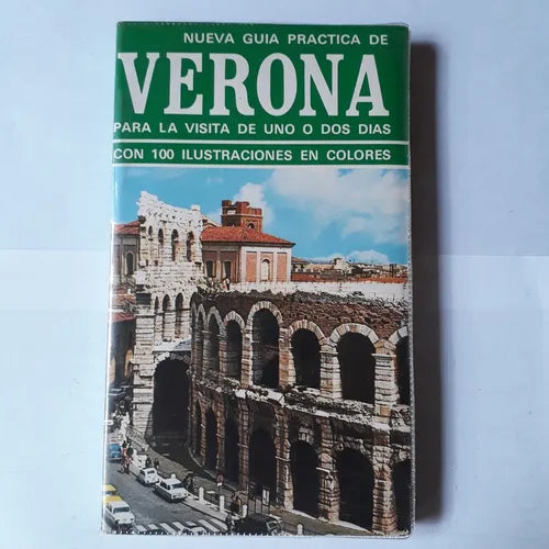 Libro usado en venta: Nueva guia practica de Verona; editorial Bonechi impreso en 1977 realizamos envios a todo el mundo.1
