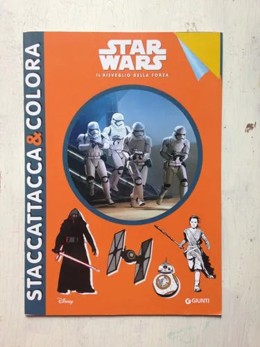 Libro usado en venta: Star Wars - Il reiveglio della forza de Staccattacca & Colora; editorial Giunti impreso en 2015 envios a todo el mundo.1