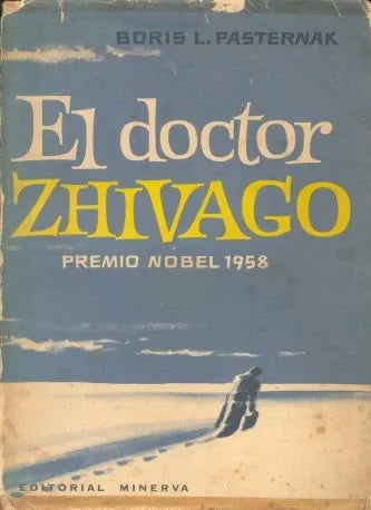 Libro usado en venta: El doctor Zhivago de Boris L. Pasternak; editorial Minerva impreso en 1958 realizamos envios a todo el mundo.1