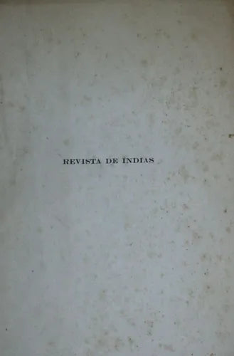 Libro usado en venta: Revista de Indias - N? 3 de Varios; editorial Instituto Gonzalo Fernández de Oviedo impreso en 1947 envios a todo el mundo.1
