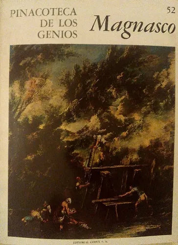 Libro usado en venta: Pinacoteca de los genios 52 de Alejandro Magnasco; editorial Codex impreso en 1964 realizamos envios a todo el mundo.1