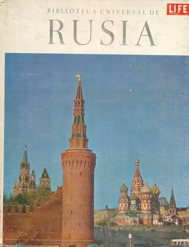 Libro usado en venta: Biblioteca Universal de Life en espa?ol Rusia de Charles W. Thayer; editorial Offset Multicolor impreso en 1961.1