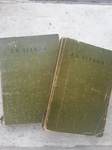 Libro usado en venta: La iliada (2 tomos) de Homero; editorial SEP impreso en 1988 realizamos envios a todo el mundo.1