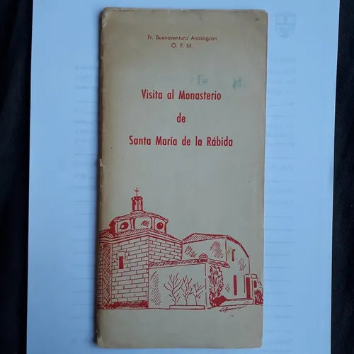 Libro usado en venta: Visita al Monasterio de Santa Maria de la Rabida; realizamos envios a todo el mundo.1