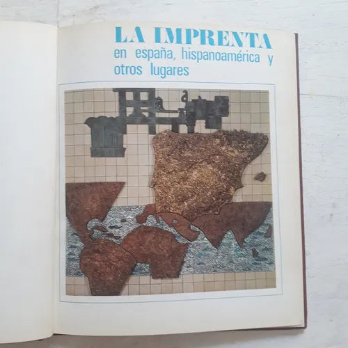Libro usado en venta: La imprenta en Espa?a, hispamerica y otros lugares; editorial Ramon Sopena impreso en 1977 realizamos envios a todo el mundo.1