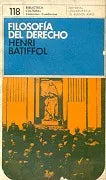 Libro usado en venta: Filosofia del derecho de Henri Batiffol; editorial Eudeba impreso en 1972 realizamos envios a todo el mundo.1