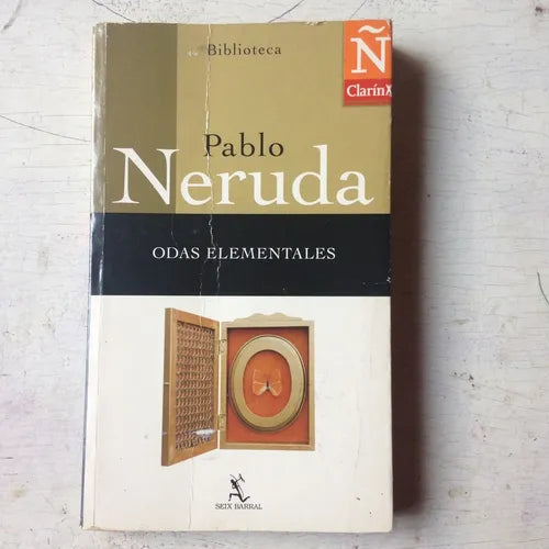 Libro usado en venta: Odas elementales de Pablo Neruda; editorial Seix Barral impreso en 2004 realizamos envios a todo el mundo.1