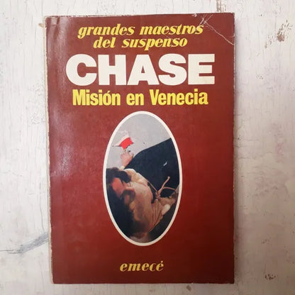 Libro usado en venta: Mision en Venecia de James Hadley Chase; editorial Emece impreso en 1985 realizamos envios a todo el mundo.1