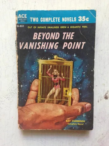 Libro usado en venta: Two complete novels de Ray Cummings - Kenneth Bulmer; editorial Ace Book impreso en 1958 realizamos envios a todo el mundo.1