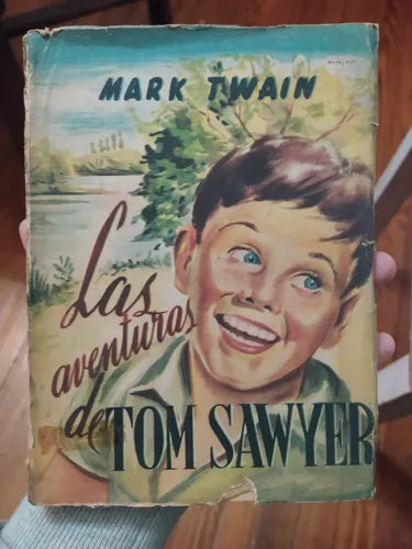 Libro usado en venta: Las aventuras de Tom Sawyer de Mark Twain; editorial Sociedad Latino - Americana impreso en 1976 envios a todo el mundo.1