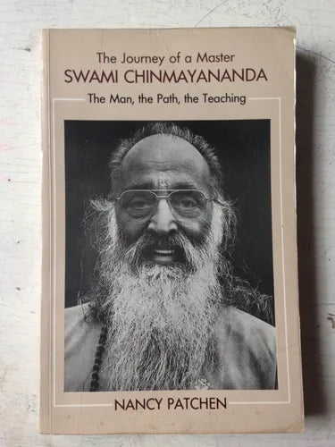 Libro usado en venta: The journey of a Master Swami Chinmayananda de Nancy Patchen; editorial Chinmaya Publications impreso en 1996.1