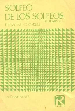 Libro usado en venta: Solfeos de los solfeos volumen 4 A de Enrique Lemoine y otros; editorial Ricordi impreso en 1975 envios a todo el mundo.1