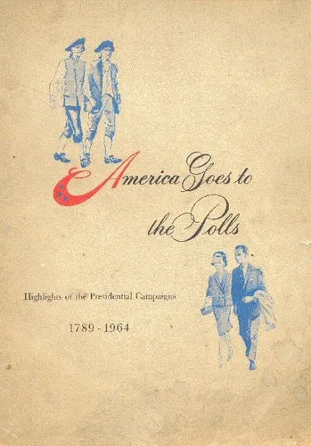 Libro usado en venta: America Goes to the Polls; editorial The travelers insurance companies impreso en 1964 realizamos envios a todo el mundo.1