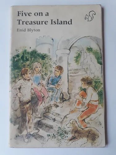 Libro usado en venta: Five on a Treasure Island de Enid Blyton; editorial Longman impreso en 1979 realizamos envios a todo el mundo.1