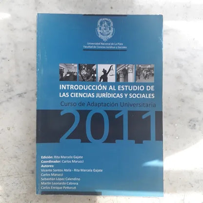 Libro usado en venta: Introduccion al estudio de las ciencias juridicas y sociales - 2011; impreso en 2011 realizamos envios a todo el mundo.1