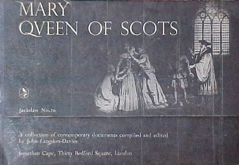 Libro usado en venta: Mary qveen of scots; editorial John Langdon Davies realizamos envios a todo el mundo.1