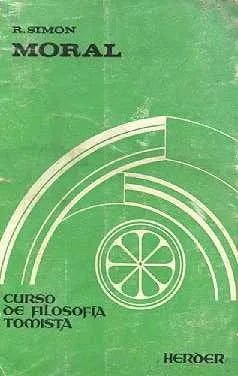 Libro usado en venta: Moral de Rene Simon; editorial Herder impreso en 1968 realizamos envios a todo el mundo.1