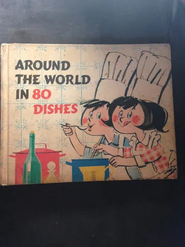 Libro usado en venta: Around the world in 80 dishes (10 and 8 years old) de Polly - Tasha Van der Linde; editorial Scroll Press impreso en 1979.1