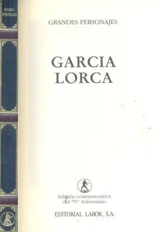 Libro usado en venta: Garcia Lorca de Arturo Magariño; editorial Labor impreso en 1992 realizamos envios a todo el mundo.1