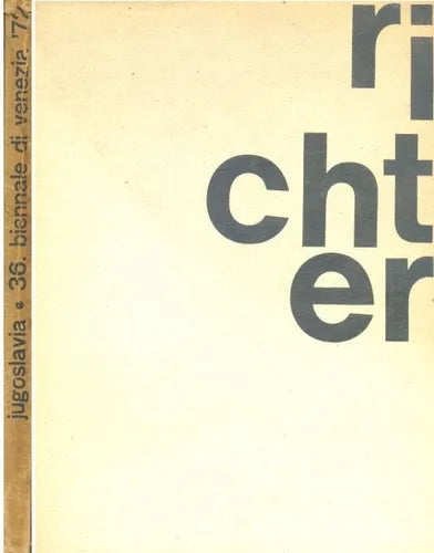 Libro usado en venta: Jugoslavia 36th. - Biennale di Venezia; impreso en 1972 realizamos envios a todo el mundo.1