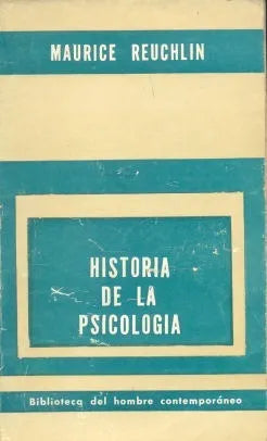 Libro usado en venta: Historia de la psicologia de Maurice Reuchlin; editorial Paidos impreso en 1971 realizamos envios a todo el mundo.1
