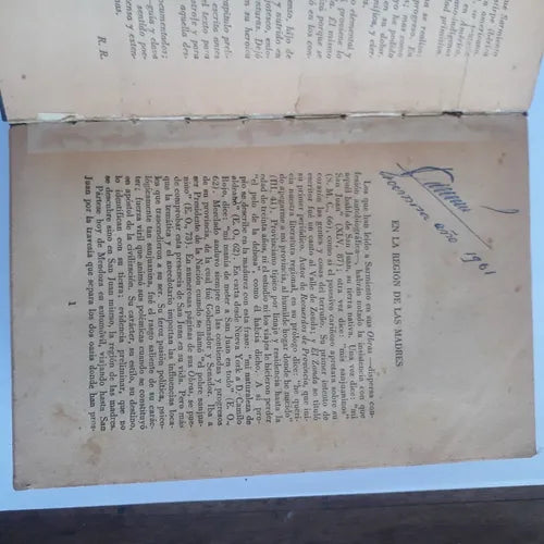 Libro usado en venta: El profeta de la pampa de Ricardo Rojas; realizamos envios a todo el mundo.1