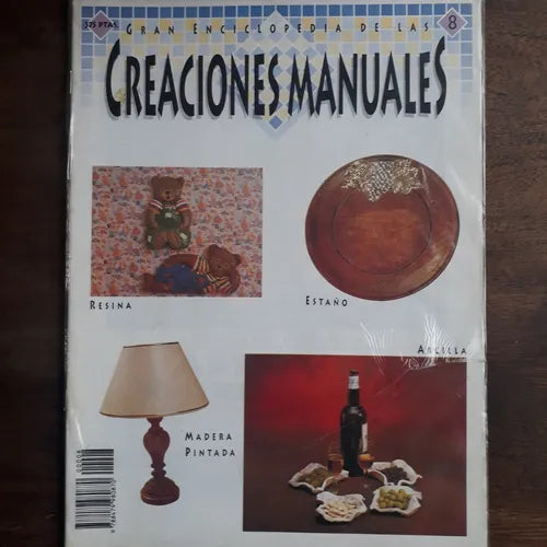 Libro usado en venta: Creaciones manuales - Fasciculo N? 8; editorial Espacio y tiempo realizamos envios a todo el mundo.1