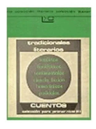 Libro usado en venta: Tradicionales literarios primer nivel (2); editorial Colihue impreso en 1988 realizamos envios a todo el mundo.1