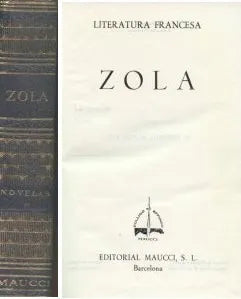 Libro usado en venta: La taberna - Nana de Emile Zola (Emilio Zola); editorial Maucci Hermanos impreso en 1963 realizamos envios a todo el mundo.1