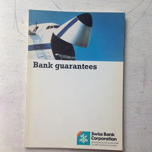 Libro usado en venta: Bank Guarantees; editorial Swiss Bank Corporation realizamos envios a todo el mundo.1