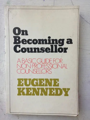 Libro usado en venta: On Becoming a Counsellor de Eugene Kennedy; editorial Macmillan impreso en 1977 realizamos envios a todo el mundo.1