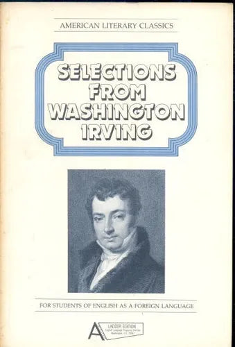 Libro usado en venta: Selections from Washington Irving de Virginia French Allen; editorial Ladder Edition impreso en 1985 envios a todo el mundo.1
