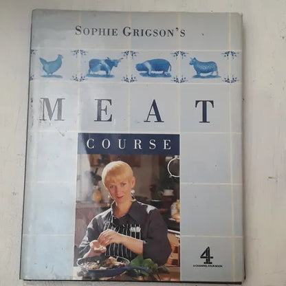 Libro usado en venta: Meat Course de Sophie Grigson's; editorial Sophie Grigson's impreso en 1995 realizamos envios a todo el mundo.1