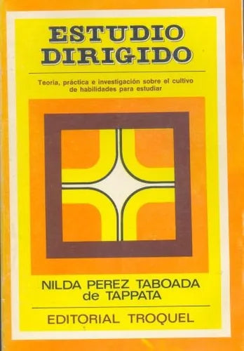 Libro usado en venta: Estudio Dirigido de Nilda Perez Taboada de Tappata; editorial Troquel impreso en 1985 realizamos envios a todo el mundo.1