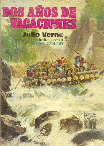 Libro usado en venta: Dos a?os de vacaciones de Julio Verne (Jules Verne); editorial Bruguera impreso en 1977 realizamos envios a todo el mundo.1
