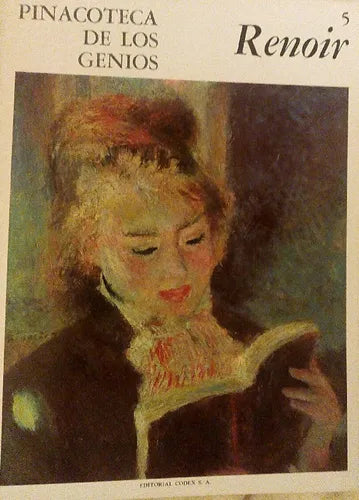 Libro usado en venta: Pinacoteca de los genios 5 de Pedro Augusto Renoir; editorial Codex impreso en 1964 realizamos envios a todo el mundo.1