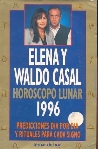 Libro usado en venta: Horoscopo lunar 1996 de Elena - Waldo Casal; editorial Planeta impreso en 1995 realizamos envios a todo el mundo.1