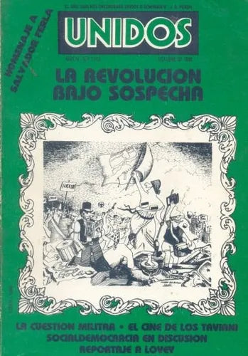 Libro usado en venta: La revolucion bajo sospecha; editorial Edigraf impreso en 1986 realizamos envios a todo el mundo.1