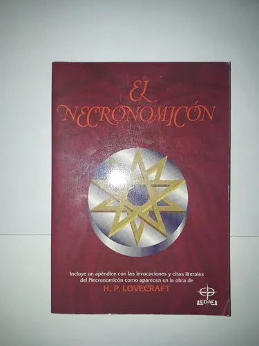 Libro usado en venta: El necronomicon de H. P. Lovecraft; editorial Edaf impreso en 1992 realizamos envios a todo el mundo.1