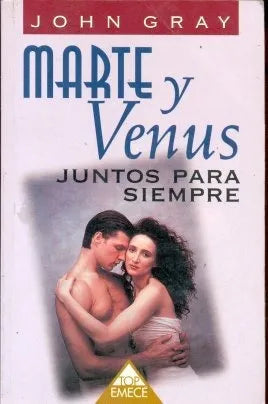 Libro usado en venta: Marte y venus: Juntos para siempre de John Gray; editorial Emece impreso en 1999 realizamos envios a todo el mundo.1