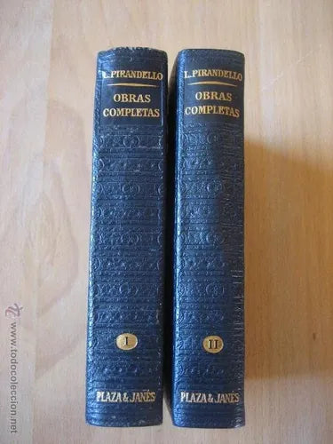 Libro usado en venta: Obras completas de Luigi Pirandello; editorial Jose Janes impreso en 1956 realizamos envios a todo el mundo.1