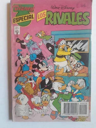 Libro usado en venta: Los rivales de Walt Disney; editorial Abril impreso en 1993 realizamos envios a todo el mundo.1