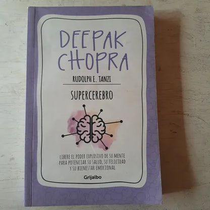 Libro usado en venta: Supercerebro: Libere el poder explosivo de su mente de Deepak Chopra - Rudolph E. Tanzi; editorial Grijalbo impreso en 2017.1