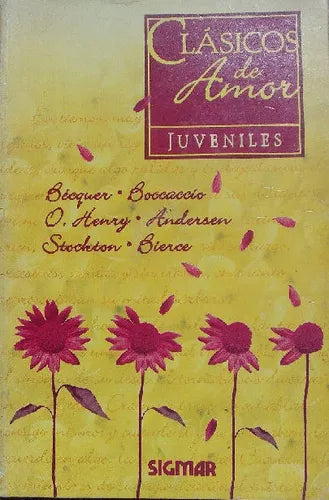 Libro usado en venta: Clasicos de amor; editorial Sigmar impreso en 1998 realizamos envios a todo el mundo.1