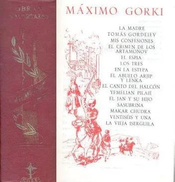 Libro usado en venta: Obras inmortales: Maximo Gorki de Maximo Gorki; editorial Edaf impreso en 1970 realizamos envios a todo el mundo.1