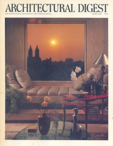 Libro usado en venta: Architectural Digest March 1984 de Revista; editorial Knapp Communications impreso en 1984 realizamos envios a todo el mundo.1