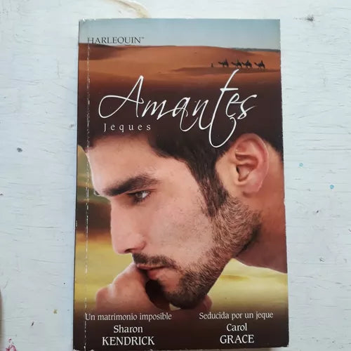 Libro usado en venta: Amantes Jeques; editorial Harlequin impreso en 2001 realizamos envios a todo el mundo.1