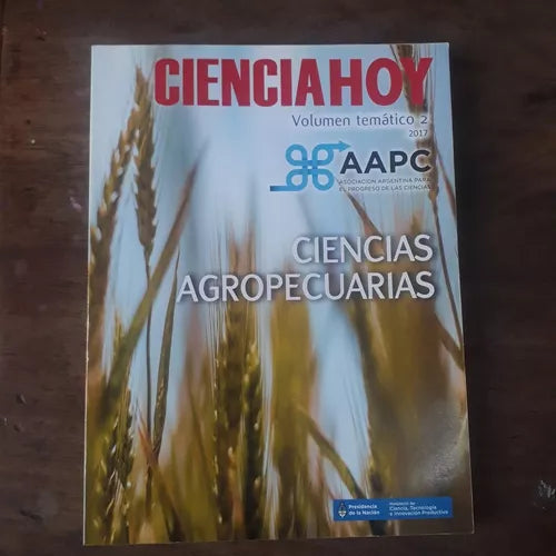 Libro usado en venta: Ciencias agropecuarias - Vol. Tematico 2 de Ciencia Hoy; editorial Asociacion Civil Ciencia hoy impreso en 2017.1