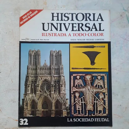 Libro usado en venta: La sociedad feudal N?32 de Historia Universal; editorial Noguer impreso en 1974 realizamos envios a todo el mundo.1