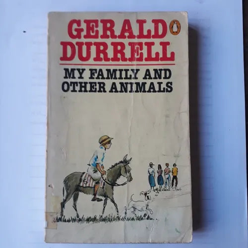 Libro usado en venta: My family and other animals de Gerarld Durrell; editorial Penguin Books impreso en 1980 realizamos envios a todo el mundo.1